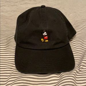 Vintage black Mickey Mouse dad hat